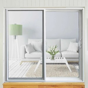 Nuovo Design UPVC/plastica finestra scorrevole in acciaio inox schermo rete orizzontale di apertura modello di controllo degli insetti per il bagno - Product Image 2