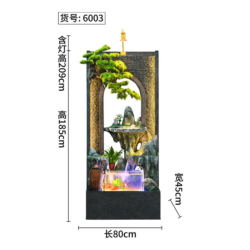 Modelo de muro cortina de agua 6003: 80*45*209CM