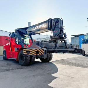 Apilador de alcance de máquina portuaria Apilador de contenedores de 45 toneladas con puerto marítimo - Product Image 2