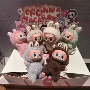 1.0第1世代マカロンビニールブラインドボックスデコレーションミステリーボックス,ストック楽しいブラインドボックスギフトおもちゃ