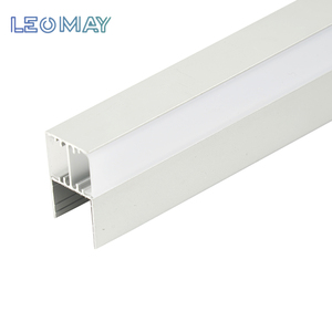 EU ในสต็อกคุณภาพดีสองด้าน LED อลูมิเนียมช่องกระจายตู้แสดงผลโปรไฟล์อลูมิเนียมสําหรับ LED - Product Image 2