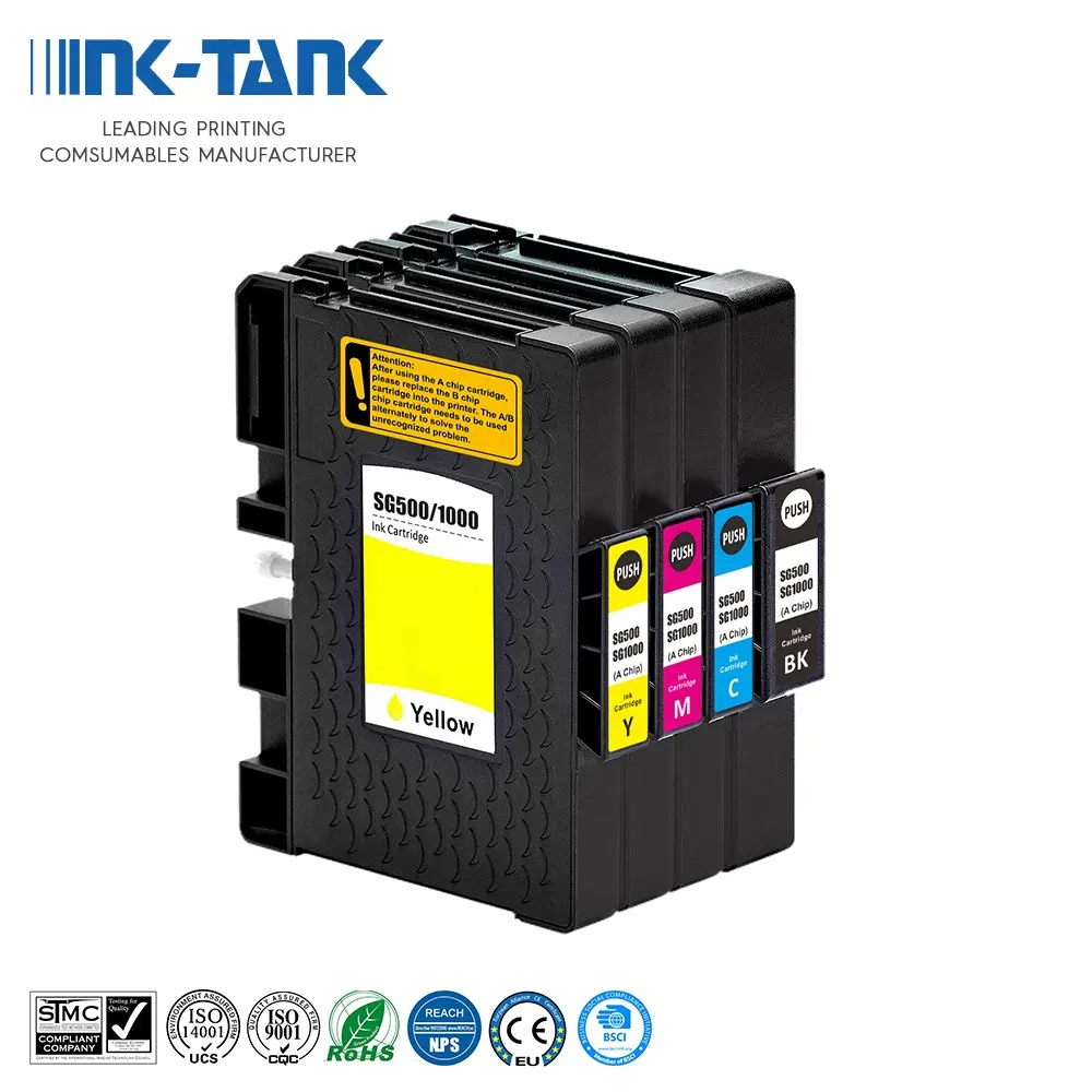 INK-TANQUE SG500 SG1000 SG 500 1000 Cor Premium Compatível Cartucho de Tinta A Jato De Tinta para Impressoras de Sawgrass Sublimação