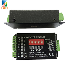 PX24506 DMX Decoder treiber RGB-Verstärkers teuerung regler Für LED-Licht 12-24V