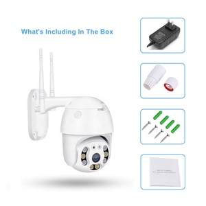 8MP 4K iCsee PTZ-Kamera Video überwachung Sicherheit im Freien CCTV Auto Tracking-Kamera iCSEE