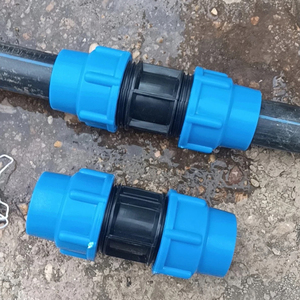Polypropylene (HDPE) Compression Fitting <strong>25mm</strong>-110mm Reducing <strong>Coupling</strong> for High Smooth Machined Hose <strong>Coupling</strong> - Product Image 4