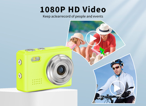 Mô Hình Tư Nhân <span class=keywords><strong>Mini</strong></span> Máy Ảnh Kỹ Thuật Số Siêu Nhẹ Xách Tay Thiết Kế Sáng Tạo Quà Tặng Cho Trẻ Em Người Lớn Trẻ Vật Nuôi Đi Xe Đạp Vlogging - Product Image 4