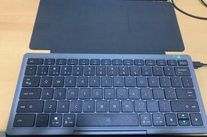 Tablet Laptop <strong>Keyboard</strong> LED Backlight Hidden Touch Board PU Case Protector, 78 Keys Wireless <strong>Keyboard</strong> <strong>With</strong> Backlight <strong>Keypads</strong> - Product Image 6
