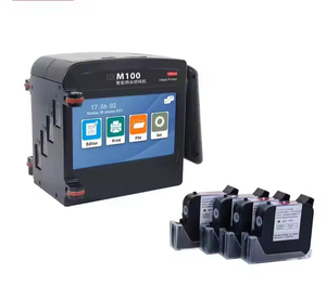 Pistola de impresora de inyección de tinta de mano, tinta de secado rápido sin cifrado en varios idiomas para texto, código QR, número de lote, fecha - Product Image 2