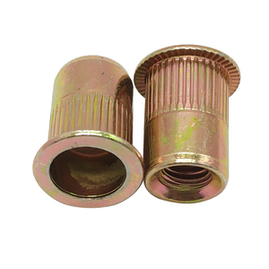 China Wholesale 3mm M6 M4 M3m12 <strong>M16</strong> M10 M2 Countersunk Head Press <strong>Rivet</strong> Lock <strong>Nuts</strong> Type Zinc Plated Threaded Aluminium <strong>Rivet</strong> <strong>Nut</strong>