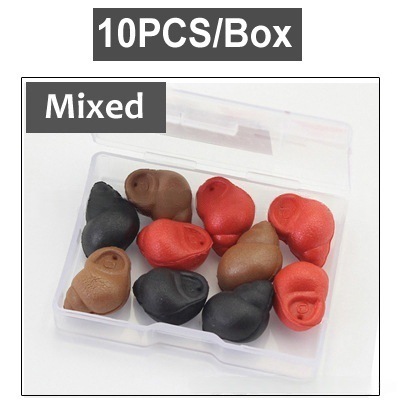 สีน้ำตาล สีดำ สีแดง สีผสม