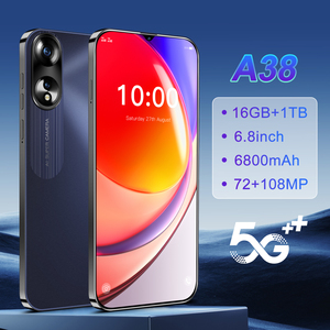 新款6.8英寸A38手机真4g一体机2 16g安卓内置屏幕智能功能使用条件欧盟插头MTK码分多址