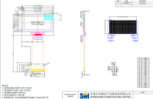 <strong>COG</strong> 1.3inch <strong>lcd</strong> Screen <strong>Display</strong> 128x64 SH1106 IC white color OLED - Product Image 6