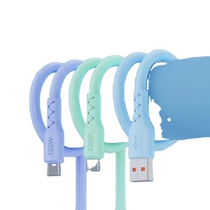 Werks großhandel Typ C 6A Supers chnell ladekabel 120W Hochgeschwindigkeits-Daten übertragungs kabel USB-Kabel Typ C für Smartphones - Product Image 4