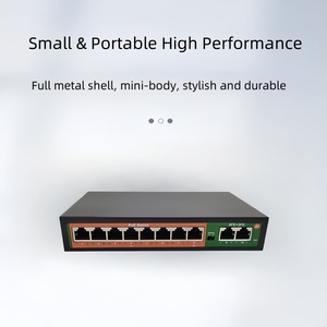 Eine Fabrik direkt 48V 10/100Mbps Netzwerk-Switches 8 POE + 2 Uplink Mini Rj45 POE Switch 8 Port für IP-Kamera Computer AP-1028MN - Product Image 6