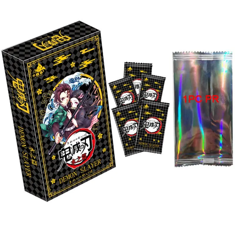 Demon Slayer Promo Card Booster BOX Premium PR Puzzle TCG Game Cards Kimetsu No Yaiba Table Playing Toys Christmas Gift