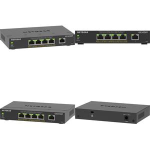 <strong>NETGEAR</strong> GS305EP Switch 5-Port Gigabit Ethernet <strong>LAN</strong> PoE Switch Plus (with 4x PoE+ 63W, Managed Network Switch with IGMP Snooping,
