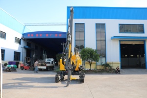 Ornate DIESEL <span class=keywords><strong>Crawler</strong></span> ROTARY <span class=keywords><strong>Drilling</strong></span> <span class=keywords><strong>Rig</strong></span> 90-100 mét đường kính tối đa 20m chiều sâu cho khai thác vàng & Quarry Blast lỗ khoan - Product Image 6