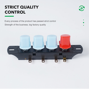 Tastiera di controllo delle parti del tritacarne Standard elettrico di fabbricazione professionale interruttore a pulsante a 3 velocità - Product Image 4