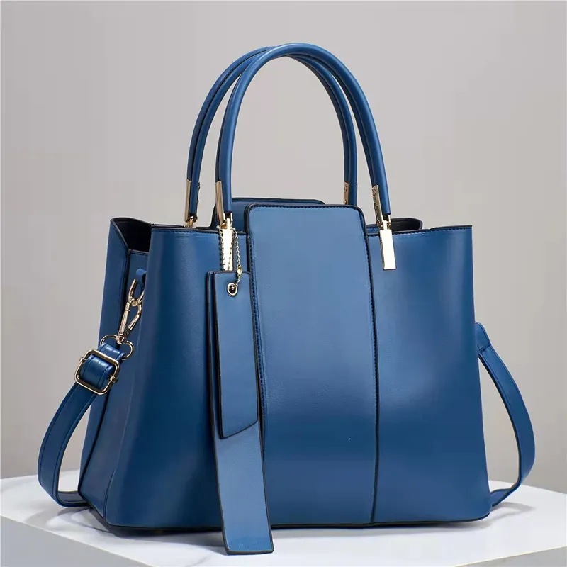2024 wholesale quality fashion designer office bags women handbags ladies PU leather tote luxury hand bag for women