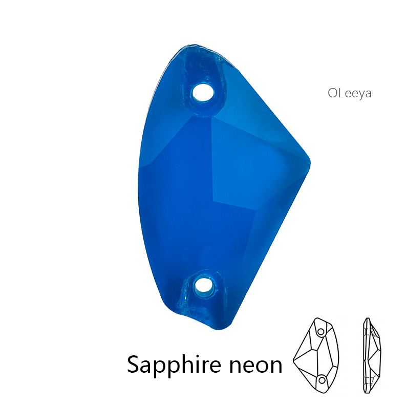 Néon saphir