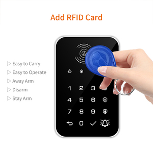 Staniot Customize Tuya Smart Wireless Touch Keyboard With RFID Card for Home <strong>Alarm</strong> System Support Arm and <strong>Disarm</strong> Password Keypad - Product Image 2