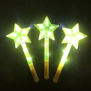 Custom Logo Neon Party Supplies Light Toy Pentagram Flash Light Stick <strong>Concert</strong> Support <strong>Cheer</strong> up Prop Star Led Light Stick - Product Image 5