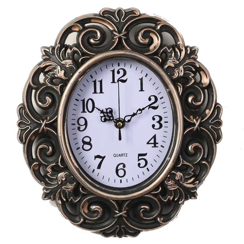 Custom  inch simple silent promotional plastic decorative  wall clock