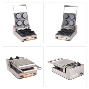 Electric Pizza Oven 4 Mini Pizza Making Machine Multifunction Pizza <strong>Round</strong> <strong>Cake</strong> Snack <strong>Maker</strong> - Product Image 6