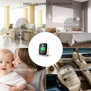 自動キャリブレーション屋内<span class=keywords><strong>LCD</strong></span>カラースクリーン赤外線センサーミニCO2メーター大気質モニター二酸化炭素検出器