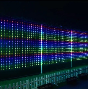 L Smart <strong>Programmable</strong> Waterfall Curtain Light Kit Wall Window Curtain <strong>String</strong> Decoration <strong>LED</strong> Christmas <strong>LED</strong> Lights for Window - Product Image 1