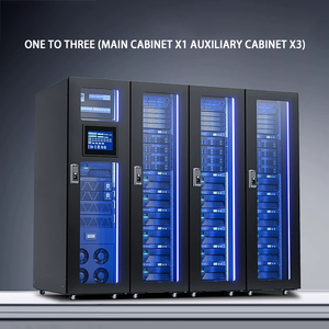 Puerta de vidrio de alta calidad 42U CAC IDC Gabinete de red Servidor de red inteligente Almacenamiento Soluciones de centro de datos modulares Cabina - Product Image 2