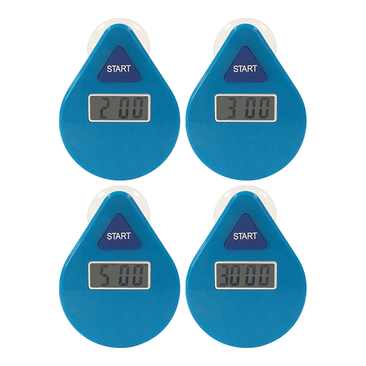 Timer per doccia con conto alla rovescia personalizzato Timer per bagno impermeabile per 5 minuti o 30 secondi con ventosa per regalo promozionale - Product Image 4