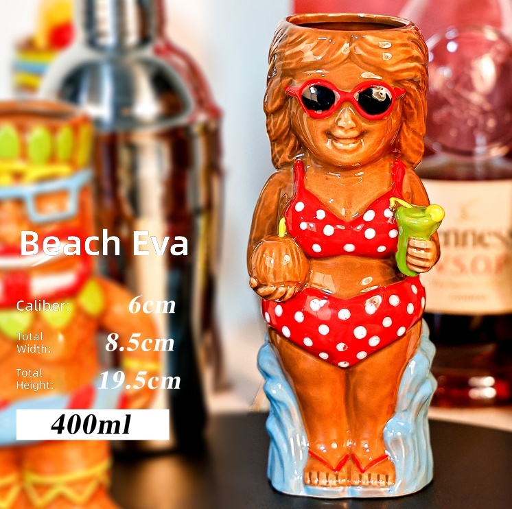 Beach Eva - marron