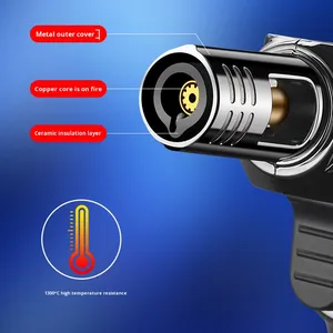 Bền nhiệt độ cao cầm tay ngọn đuốc Windproof moxibustion muỗi CuộN xì gà ngoài trời thịt nướng ngọn lửa cho hút thuốc - Product Image 6