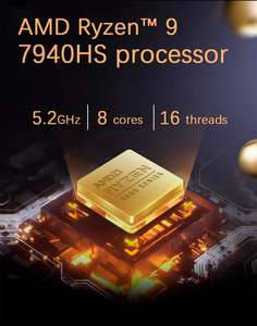 SIBOLAN Newest DHD790 Gaming <strong>Computer</strong> <strong>AMD</strong> R9 7940HS <strong>Processor</strong> CPU RAM DDR5 16GB M.2 1TB Wi-Fi 6 Windows11 Mini <strong>Computer</strong> - Product Image 2