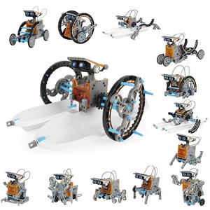 2024新しい科学実験13in1ソーラーロボット月探査艦隊ロボット組み立ておもちゃDiy教育玩具 - Product Image 3