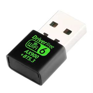 Adaptador USB WiFi 6 para PC de escritorio AX900 Tarjeta de red WiFi con 2,4 GHz Free Windows 7/10/11 802.11ax Driver Red inalámbrica - Product Image 2