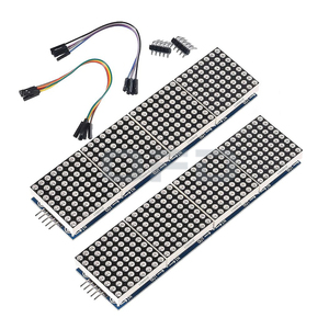 MAX7219 modulo a matrice di punti 32x8 4 in 1 moduli Display a LED con fili a 5 Pin per Raspberry Pi - Product Image 1