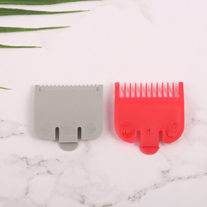 2 adet 1.5/3mm Limit tarak kesme kılavuzu kılavuzu tarak toksik olmayan konfor dayanıklı saç kesme berber giyotin aracı dolaşık açıcı fırça - Product Image 6