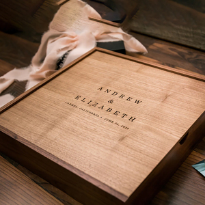 Bán buôn nắp trượt bằng gỗ bộ nhớ lưu trữ ảnh cưới tùy chỉnh khắc lớn quả óc chó đồ chơi lưu niệm gói quà tặng hộp gỗ - Product Image 5