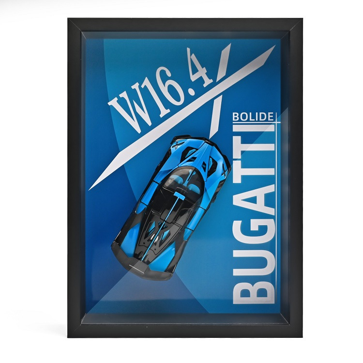 Boîte à photos suspendue modèle A4 - Bugatti sans lumière