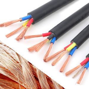 Çok çekirdekli kraliyet kordon RVV 2 3 4 5 esnek bakır PVC elektrik güç kablosu tel MM 0.75 1 1.5 2.5 4 6 boyutları mevcut - Product Image 4