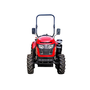 25-50hp קומפקטי חוות טרקטור traktor עם בקתה דשא צמיג