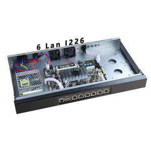 1U Rack miglior Mini Pc Home Server Ethernet Chassis Micro Router Appliance Switch Pfsense 6 porte dispositivo Firewall con Vpn - Product Image 1