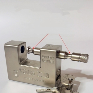 Cadenas de conteneur d'expédition en fer de haute sécurité robustes cadenas de sécurité supérieurs <span class=keywords><strong>anti</strong></span>-coupure en gros - Product Image 6