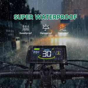 Urban Travel Integrated <strong>Speedometer</strong> Colour <strong>LCD</strong> <strong>Display</strong> Electronic Cycling Computer Speed/Mileage Accessory For Ebike <strong>Bicycle</strong> - Product Image 4