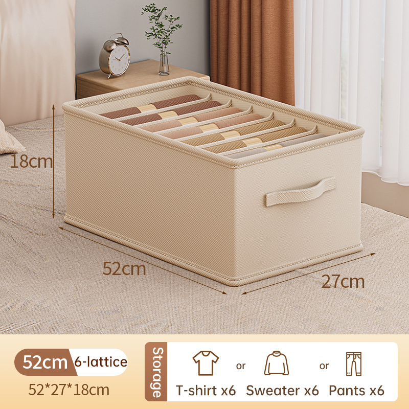 Beige 7 rangs 45*25*18cm