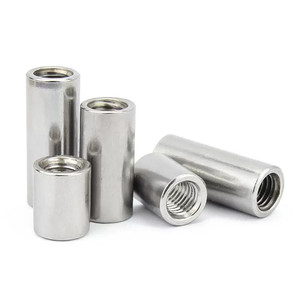 <strong>M3</strong> - M16 Double Female Thread Long <strong>Coupling</strong> Nuts Rod 6mm Threaded Round Standoff A2 Connector Stud - Product Image 5
