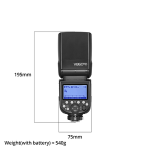 God ox V860III TTL工作室godox v860相机闪光灯闪光灯 - Product Image 4