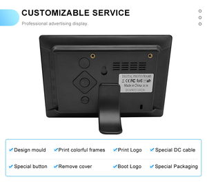Made in China <strong>LCD</strong> Frameless Mini <strong>7</strong> Inch Digital Photo Picture Frame <strong>Motion</strong> <strong>Sensor</strong> Video Frame - Product Image 3